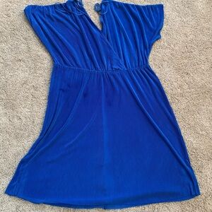 Nine Eight Elegant Blue Midi Dress Brand New with tags Size 3X.